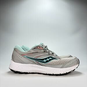 Saucony Cohesion 13 Gray Running Shoes Sneakers Lace Up S10559-21 Women’s Sz 8.5